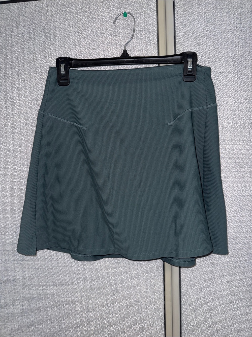 Women's A-Line Skirt in Slate Green